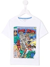 Marc Jacobs Teen Cartoon-print Cotton T-shirt In White