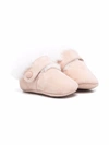 Age Of Innocence Shearling-lined Slipper Boots In Pink