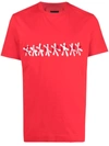 Givenchy X Chito Tufted Logo T-shirt In Red