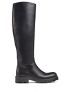 BOTTEGA VENETA STRUT BLACK BOOTS