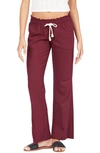 ROXY OCEANSIDE LINEN BLEND BEACH PANTS