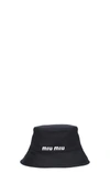 Miu Miu Women's Logo-embroidered Cotton Bucket Hat