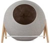 MEYOU PARIS GREY & WHITE 'THE BALL' CAT BED