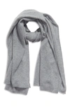 Nordstrom Recycled Cashmere Scarf In Grey Heather