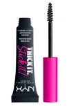 Nyx Cosmetics Cosmetics Thick It Stick It Brow Mascara In Black