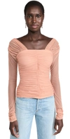 A.L.C JACKIE RUCHED TOP