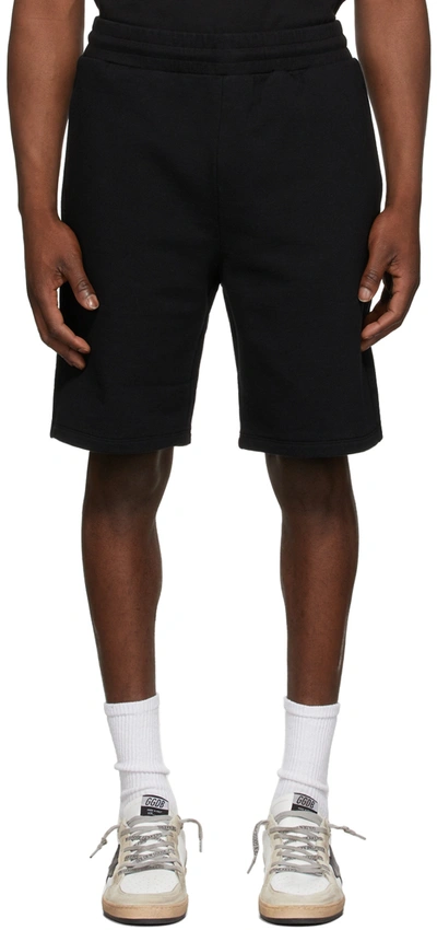 Golden Goose Black Cotton Diego Star Bermuda Shorts