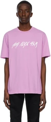 ALYX PINK SCRIPT LOGO T-SHIRT