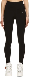 Anine Bing Blake High-rise Stretch-jersey Leggings In Black