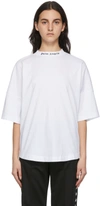 Palm Angels White Logo Over T-shirt