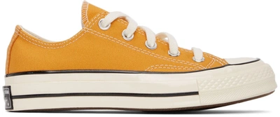 Converse Yellow Chuck 70 Sneakers In Sunflower/black/egret