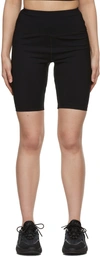Wardrobe.nyc Bonded Stretch Jersey Biker Shorts In Black
