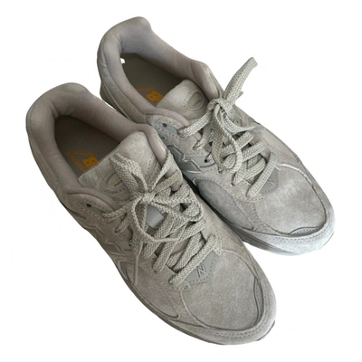 Pre-owned New Balance Low Trainers In Grey