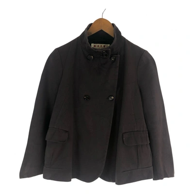 Pre-owned Marni Jacket In Brown