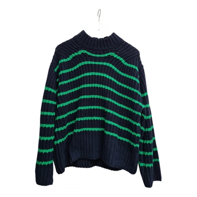 Pre-owned Munthe Jumper In Navy