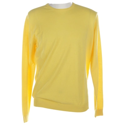 Pre-owned Roberto Collina Pull In Yellow