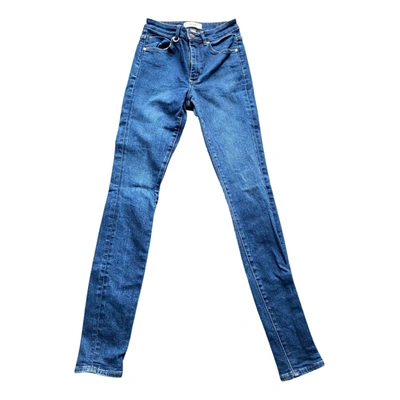 Pre-owned Neuw Slim Jeans In Blue