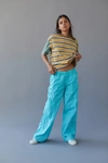 Urban Outfitters Y2k Low-rise Cargo Pant In Light Blue