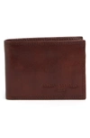 Maison Heritage Paco Bifold Leather Wallet In Camel