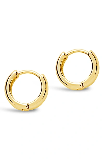 Sterling Forever 14k Yellow Gold Plated Sterling Silver Huggie Earrings