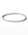 Chopard Ice Cube Bangle Bracelet In 18k White Gold