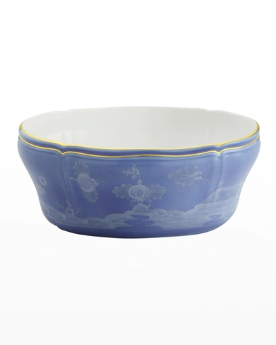 Ginori Antico Doccia Oval Salad Bowl