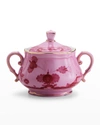 Ginori Antico Doccia Sugar Bowl With Cover