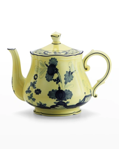 Ginori Antico Doccia Teapot With Cover