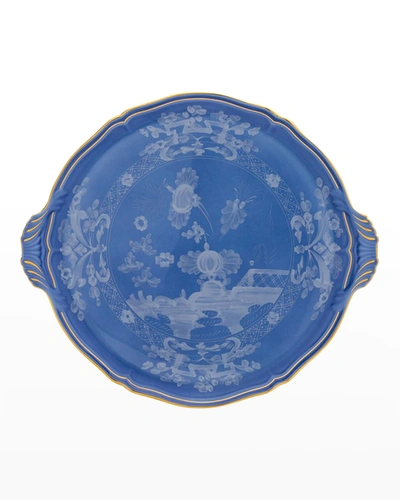 Ginori Antico Doccia Round Cake Plate