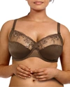 Chantelle Pont Neuf Underwire Bra In Scarlet