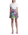 Dolce & Gabbana Crystal Logo Short-sleeve T-shirt In 110 White