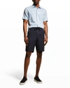 Vince Men's Lightweight Hemp Shorts In Coastal