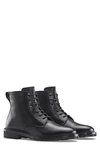 Koio Men's Milo Leather Lace-up Combat Boots In Nero