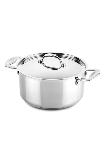 Mepra Glamour Stone 2-handle Casserole With Lid In Size 8