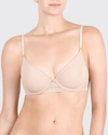 Natori Bliss Perfection Contour Underwire Soft Stretch Padded T-shirt Everyday Bra (38d) Women's In Heather Marble Pr