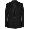 GIVENCHY BLACK WOOL-BLEND BLAZER