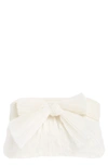 Loeffler Randall Rochelle Mini Pleated Clutch In Pearl