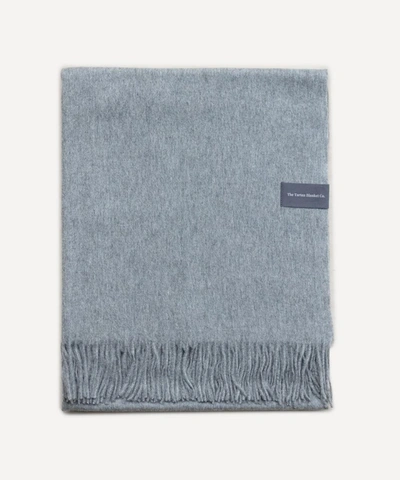 The Tartan Blanket Co. Grey Melange Cashmere Blanket