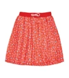 THE MARC JACOBS HEARTS PRINT PLEATED SKIRT (4-14 YEARS)