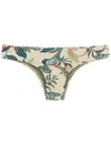 Lygia & Nanny Wakiki Leaf-print Pants In Neutrals