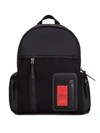 DOLCE & GABBANA LOGO PATCH BACKPACK