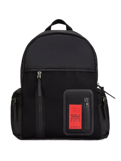 Dolce & Gabbana Kids Backpack For Boys In Black