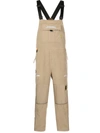 AAPE BY A BATHING APE LOGO-PRINT TAPERED JUMPSUIT