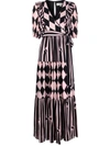 DIANE VON FURSTENBERG HARLEQUIN-PRINT DRESS