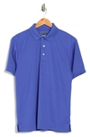 Pga Tour Solid Polo Shirt In Dazzling Blue