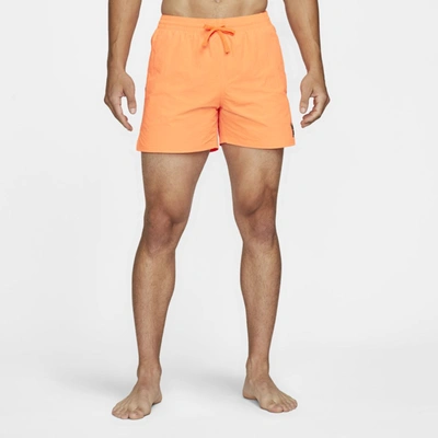 Nike Solid Icon Men's 5" Swim Trunks In Total Orange