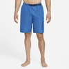 Nike Men's 9" Packable Swim Trunks In Dark Marina Blue