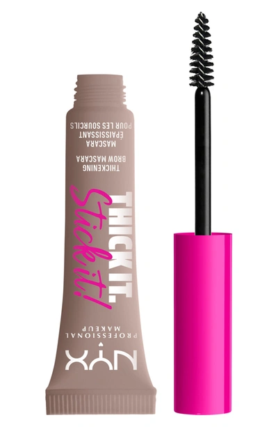 Nyx Cosmetics Cosmetics Thick It Stick It Brow Mascara In Cool Blonde