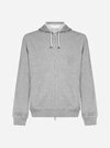 BRUNELLO CUCINELLI COTTON ZIP HOODIE