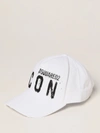Dsquared2 Hat With Icon Logo In White